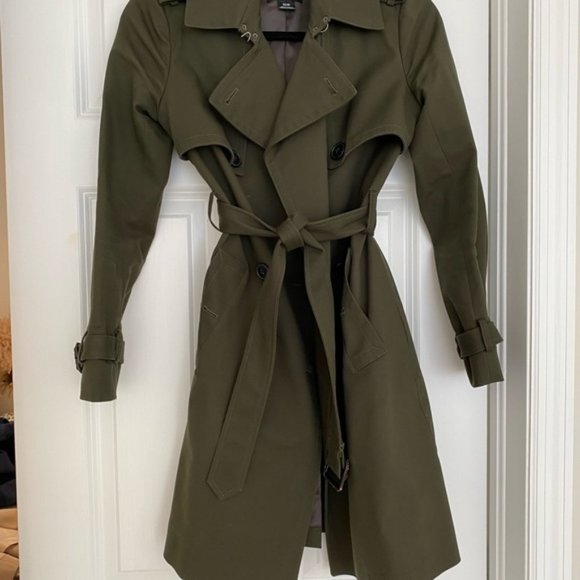 Club Monaco Trench Coat - Size XS - Picture 6 of 6